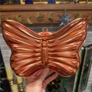 Vintage Butterfly Copper Mold